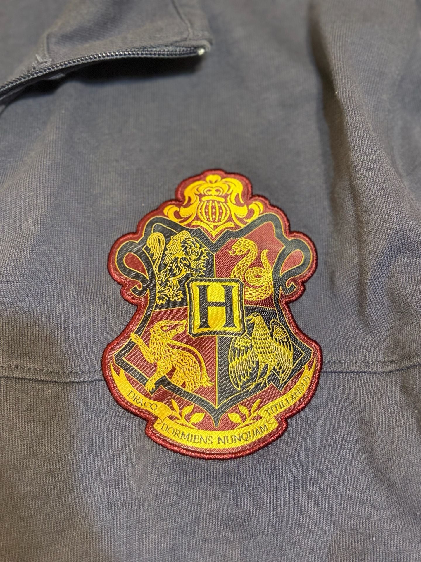 Hogwarts Crest Harry Potter zip Up Jacket 5