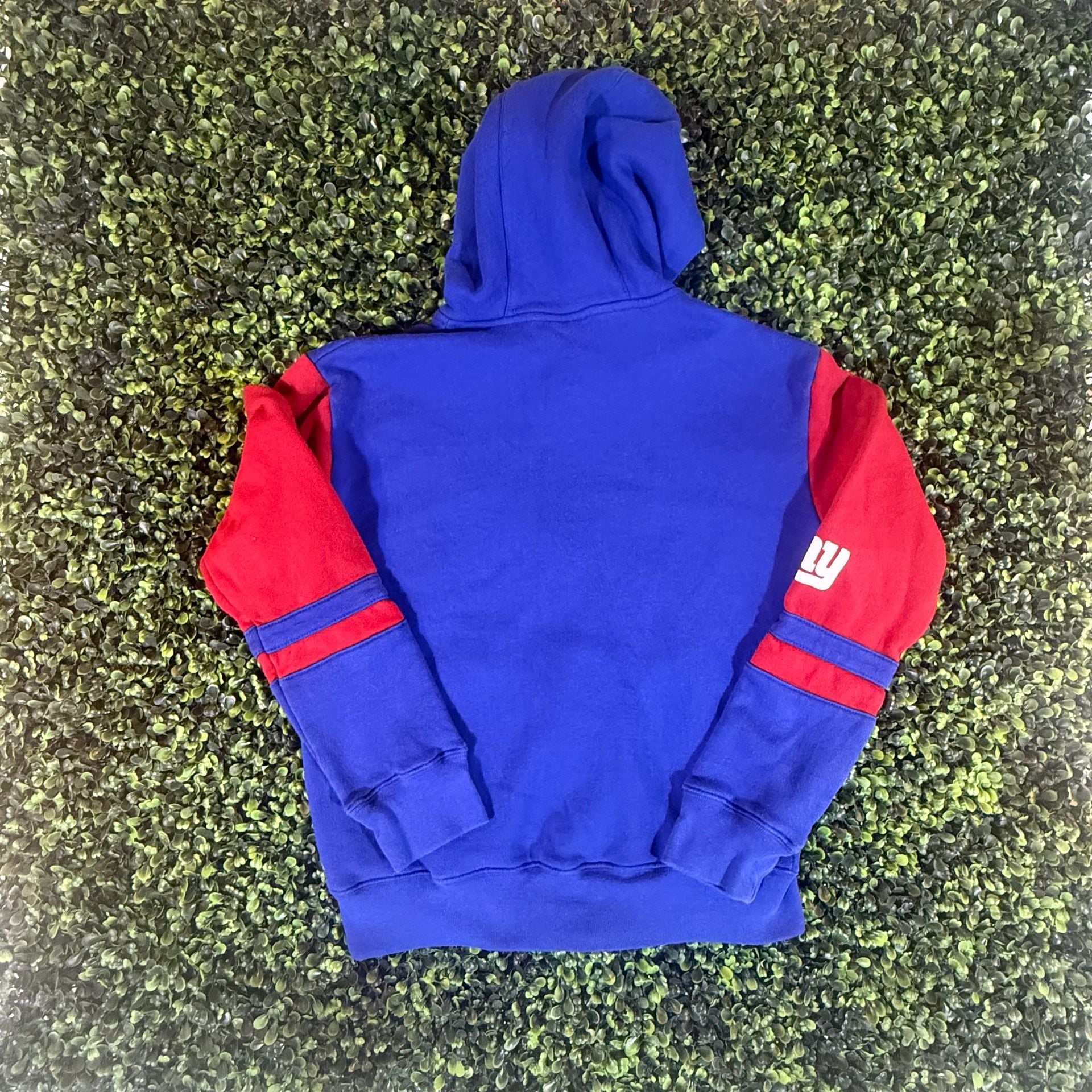 Youth NFL Team Apparel New York Giants Zip Up Hoodie L Blue Red 4