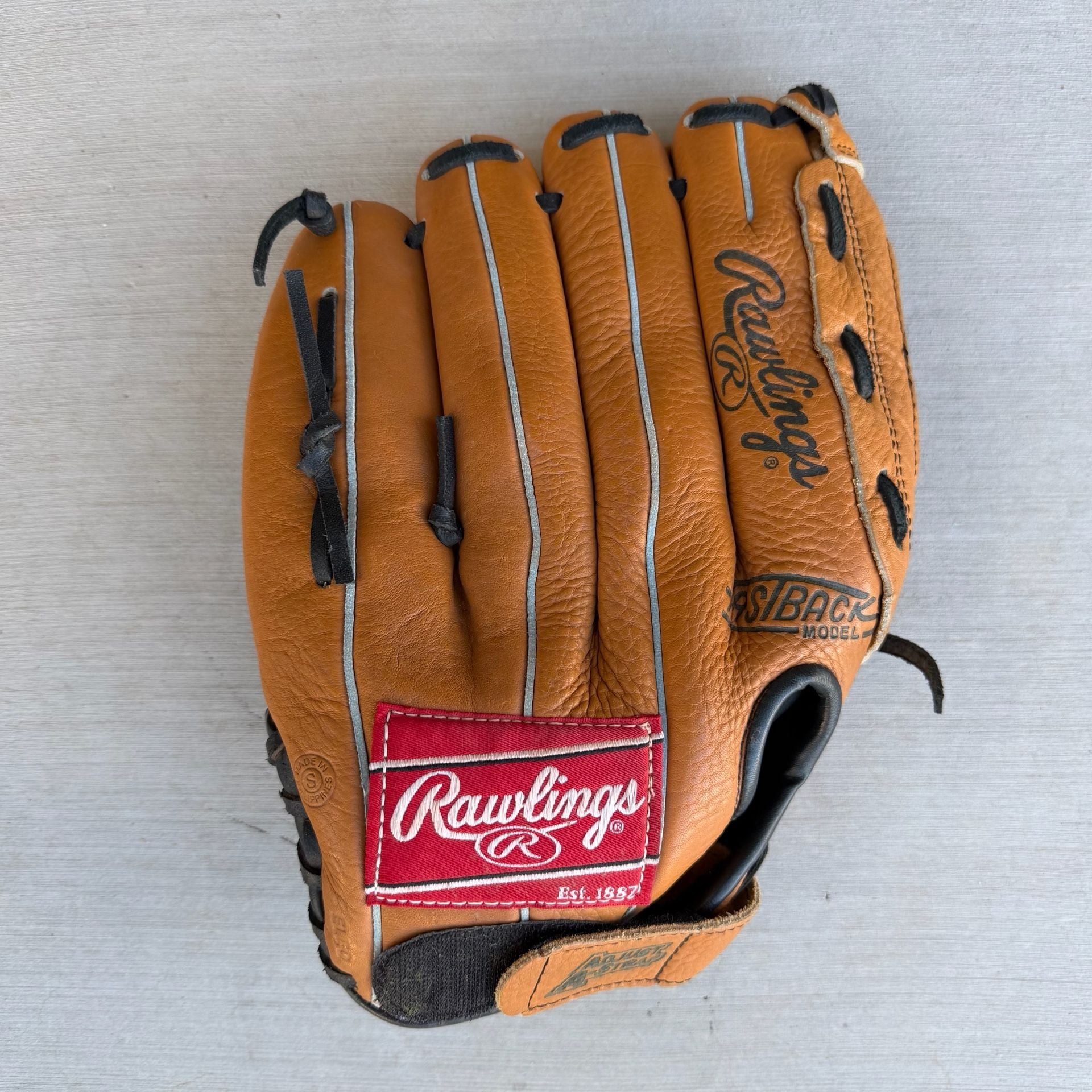 Rawlings Legt RBG36T Fastback 12 1/2 Inch Baseball Glove Right Hand Throw 1