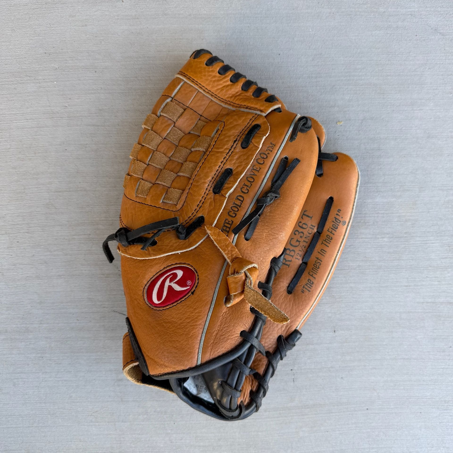 Rawlings Legt RBG36T Fastback 12 1/2 Inch Baseball Glove Right Hand Throw 2