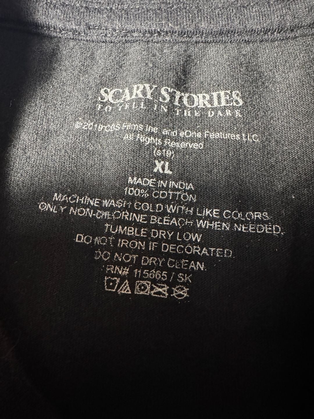 Scary Stories To Tell In The Dark Long Sleeve T-Shirt Size XL 4