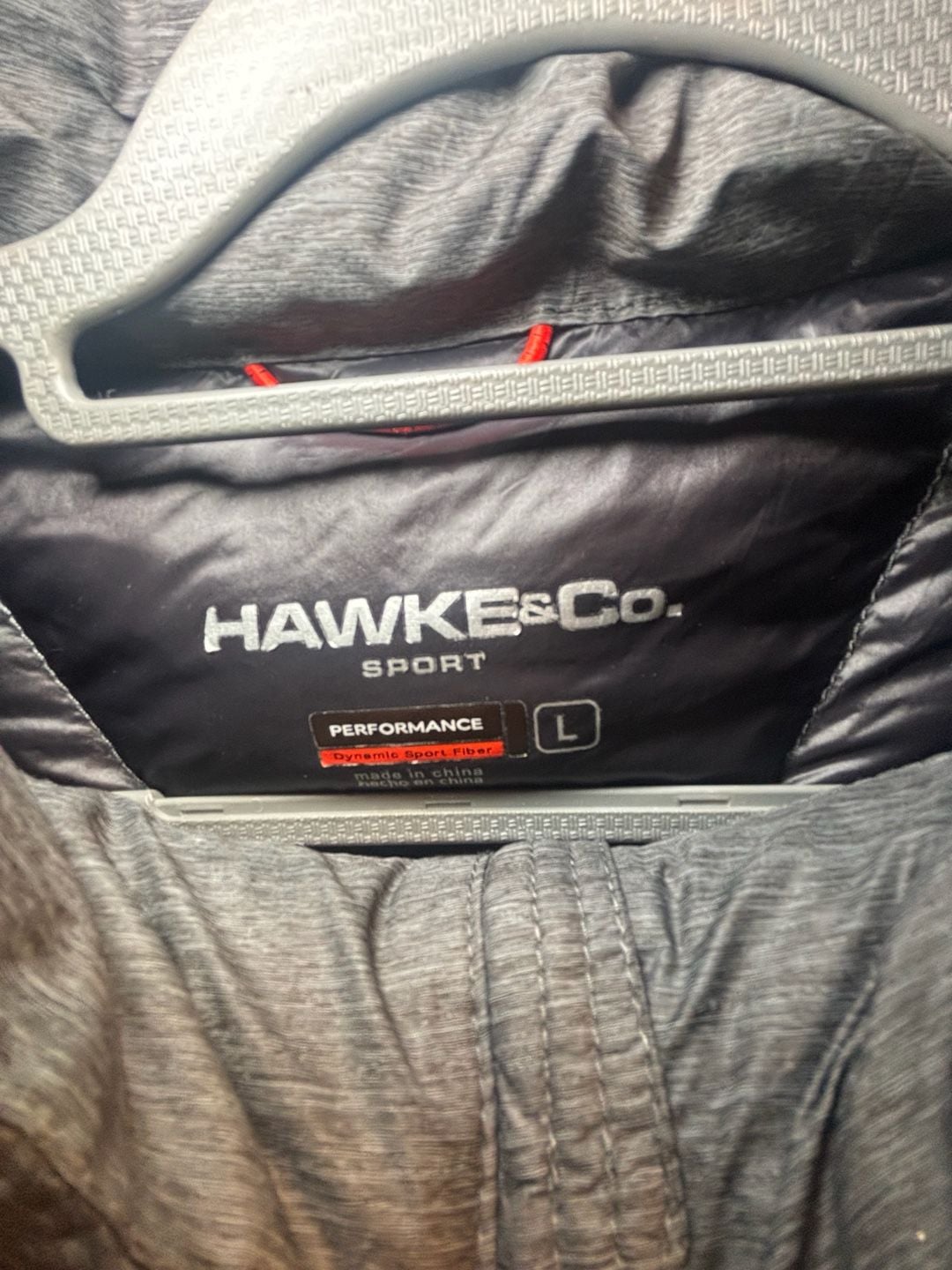 Hawke & Co. Sport Puffer Vest Size L Gray 3