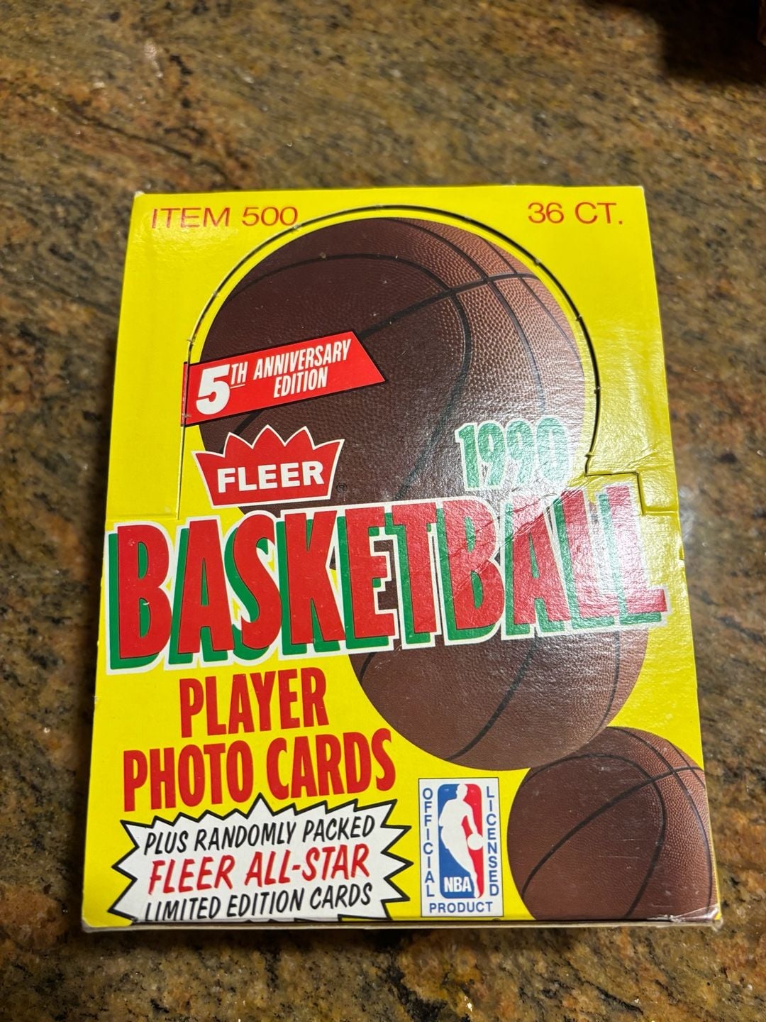 3x Fleer Basketball 1990 Player Photo Cards Packs Unopened Jordan! Bird! Magic 4