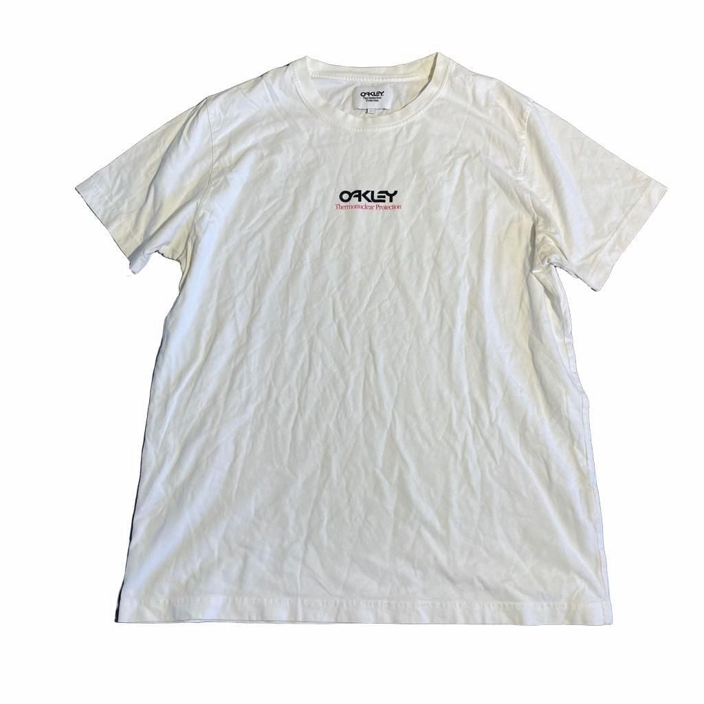 Oakley Thermonuclear Protection T-Shirt Size L White 2