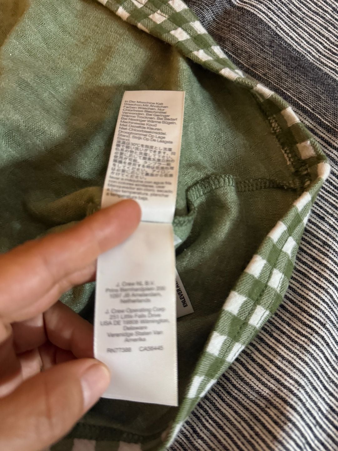 Madewell Jacquard Puff-Sleeve Mini Dress Gingham Check 12