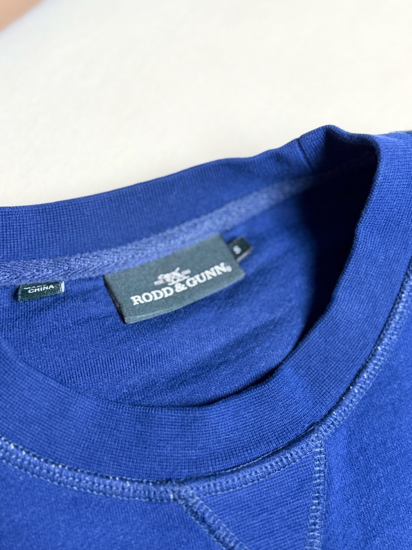 Rodd & Gunn Crewneck Sweatshirt Blue S 4