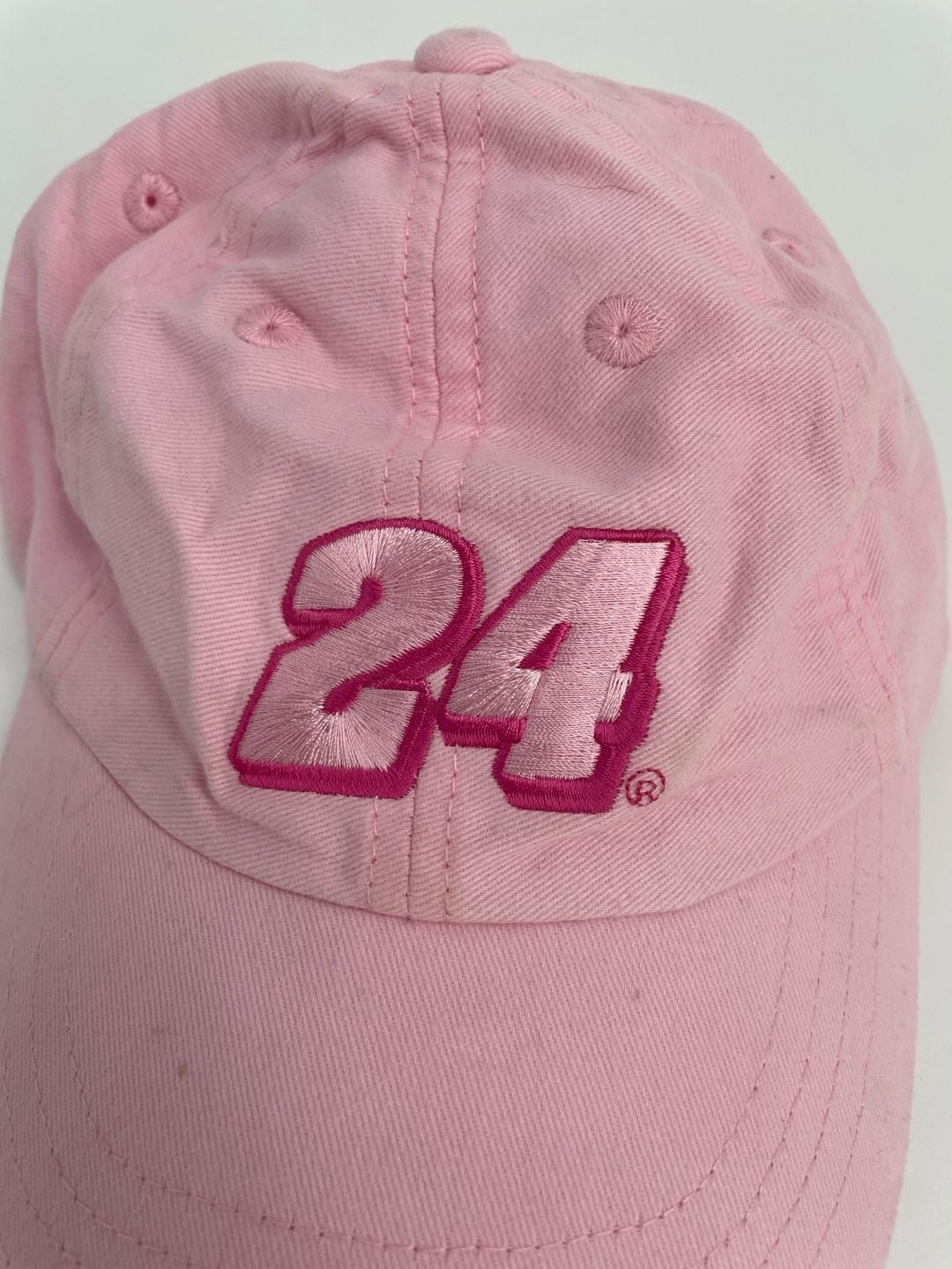 NASCAR Jeff Gordon 24 Pink Cotton Dad Hat Baseball Cap 3