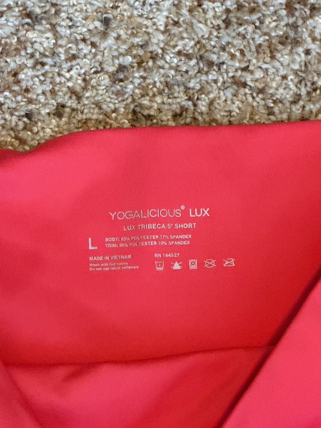 Yogalicious Lux Tribeca 5" Short Size L 4
