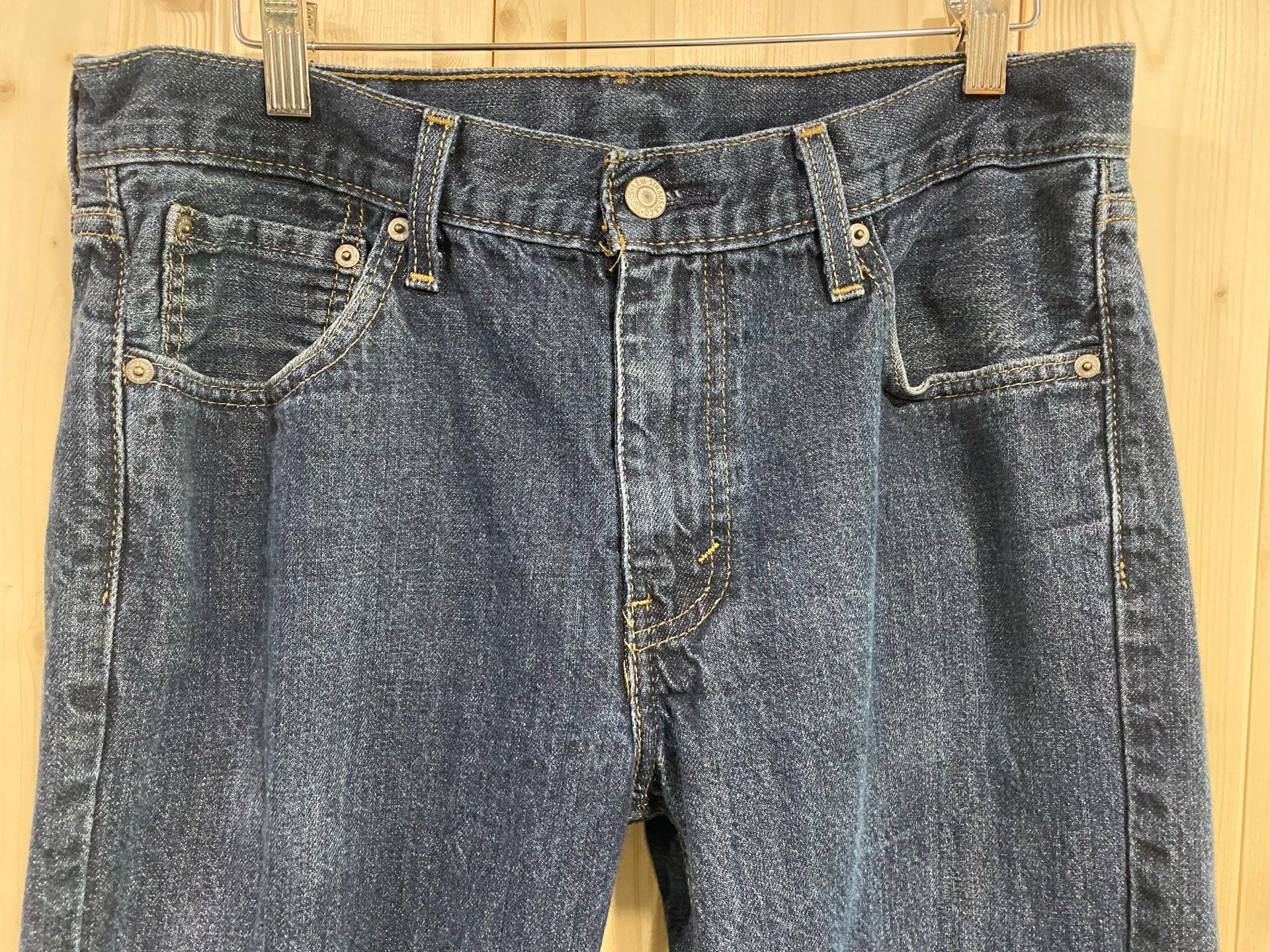 Levi's 527 Slim Bootcut Jeans 33x32 Dark Wash Denim 5