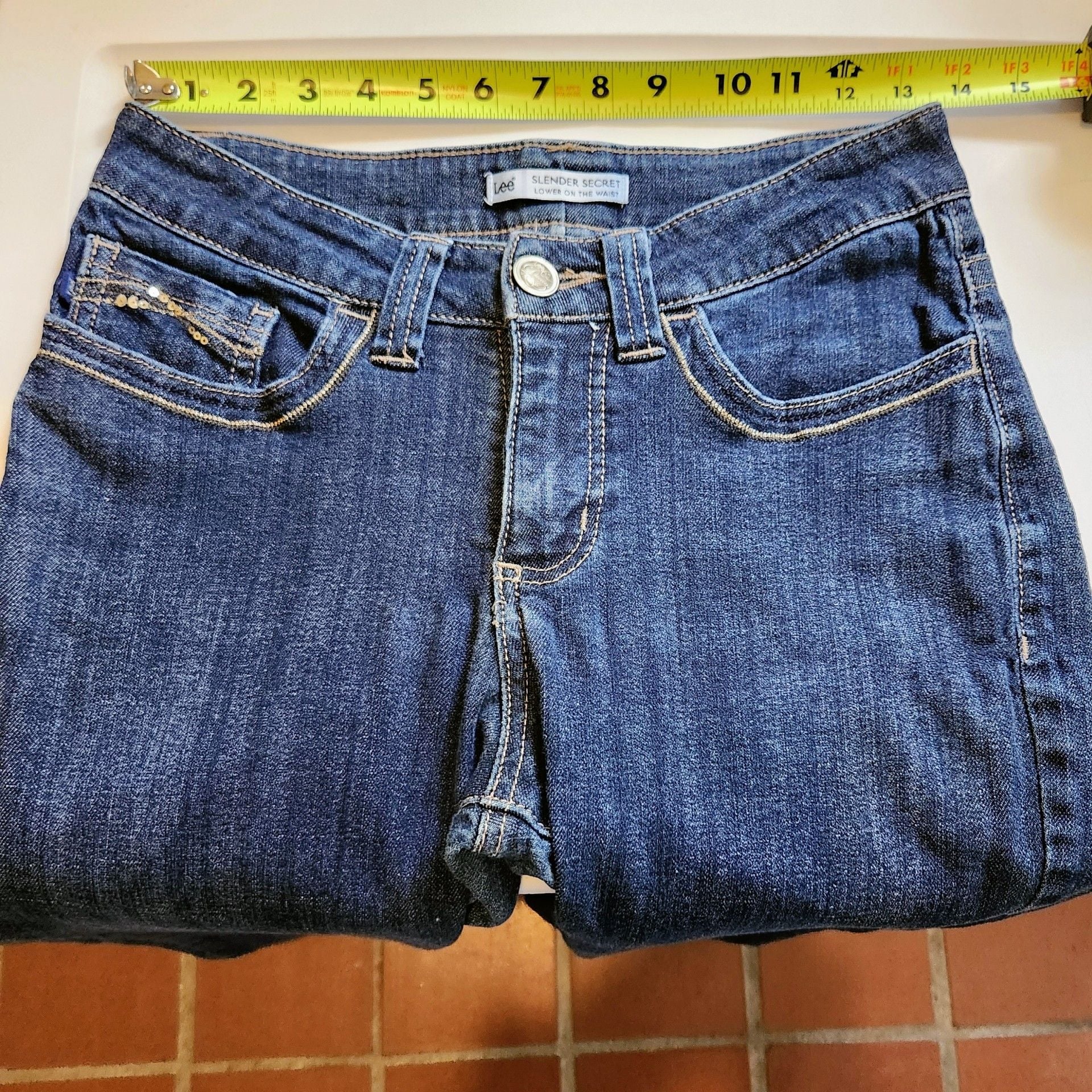 Lee Slender Secret Lower On The Waist Bootcut Jeans 5