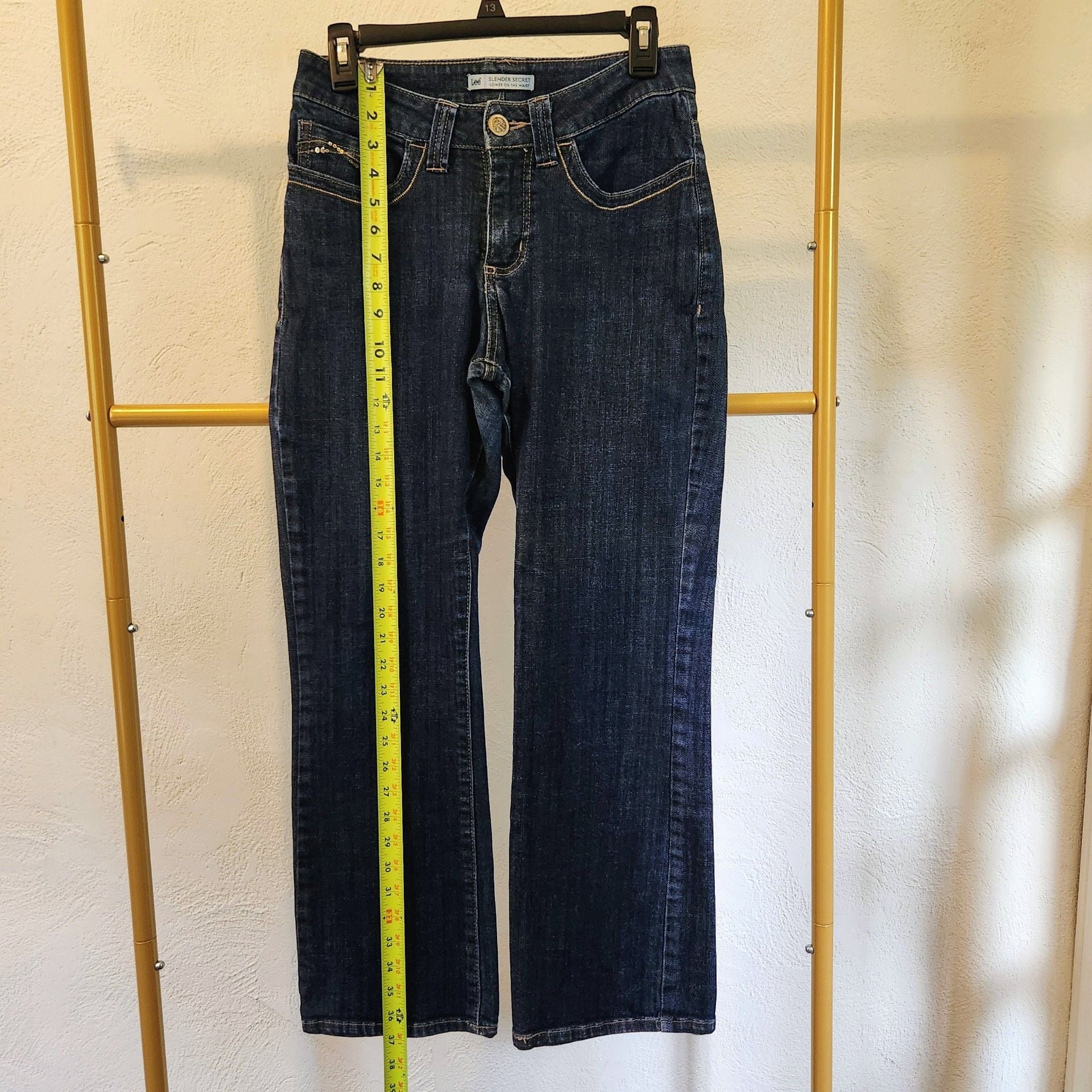 Lee Slender Secret Lower On The Waist Bootcut Jeans 7