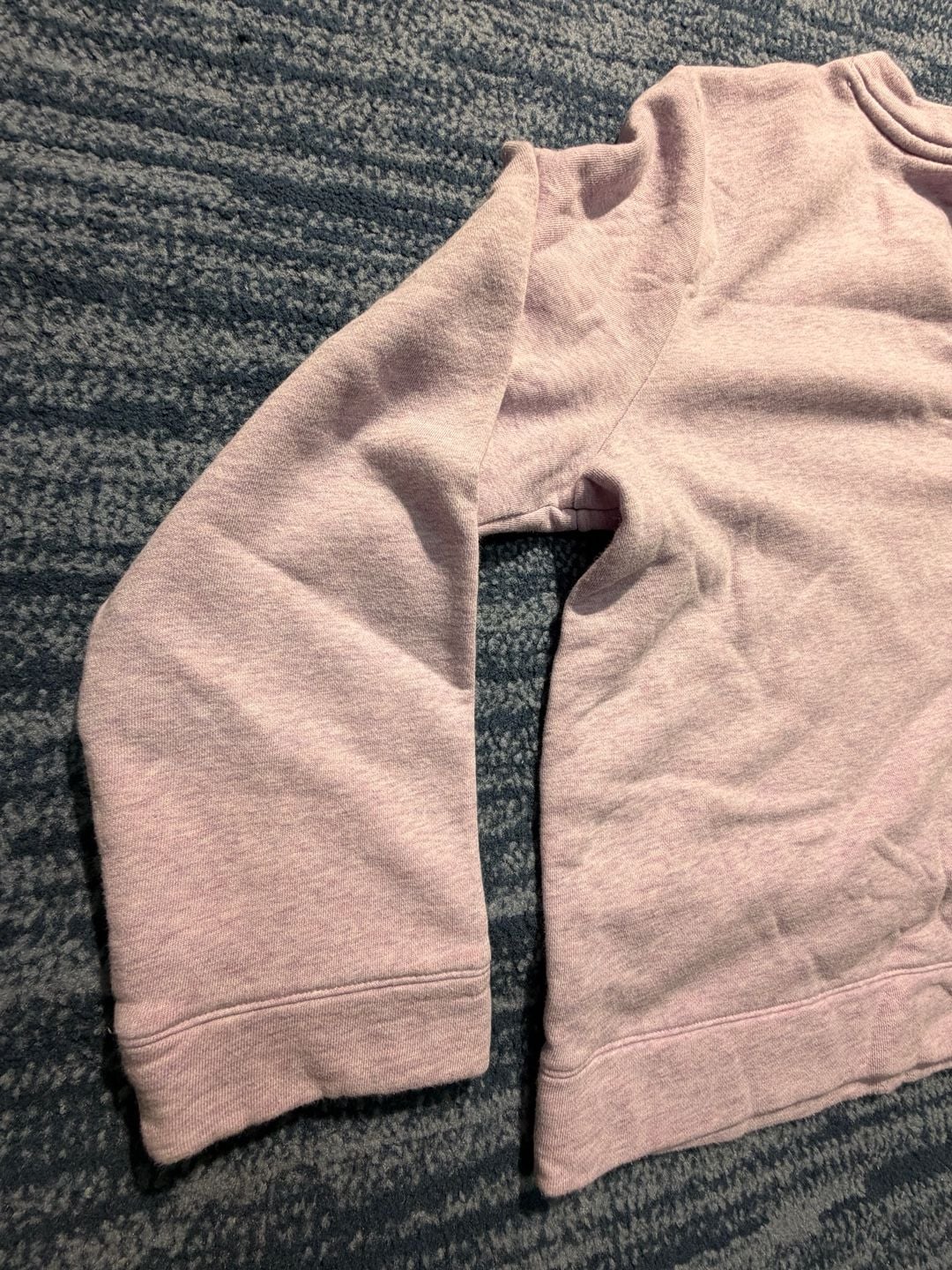 Talbots Sequin Bow Sweatshirt XL Purple Heather Pullover 13