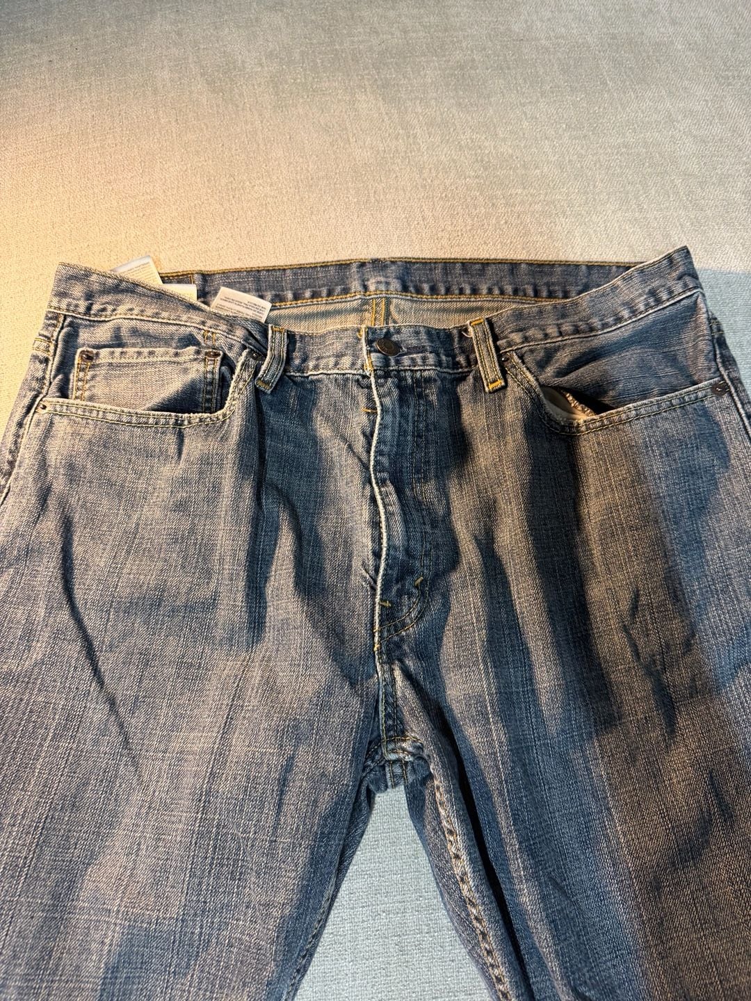 Levi's 559 Relaxed Straight Jeans 36x30 Blue Denim 3