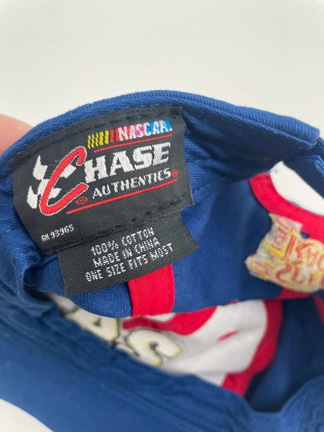 Vintage Speed Racer 24 Embroidered Hat Blue White 6