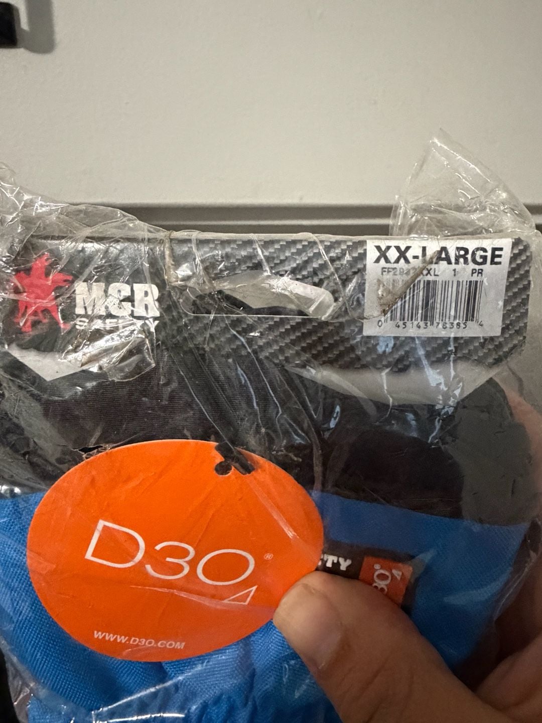 MCR Safety FF2932 Impact Gloves XL Blue Orange 3