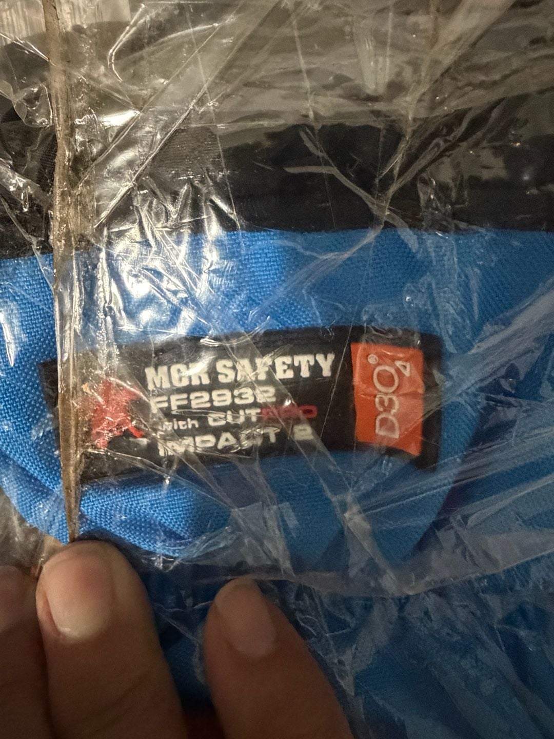 MCR Safety FF2932 Impact Gloves XL Blue Orange 4
