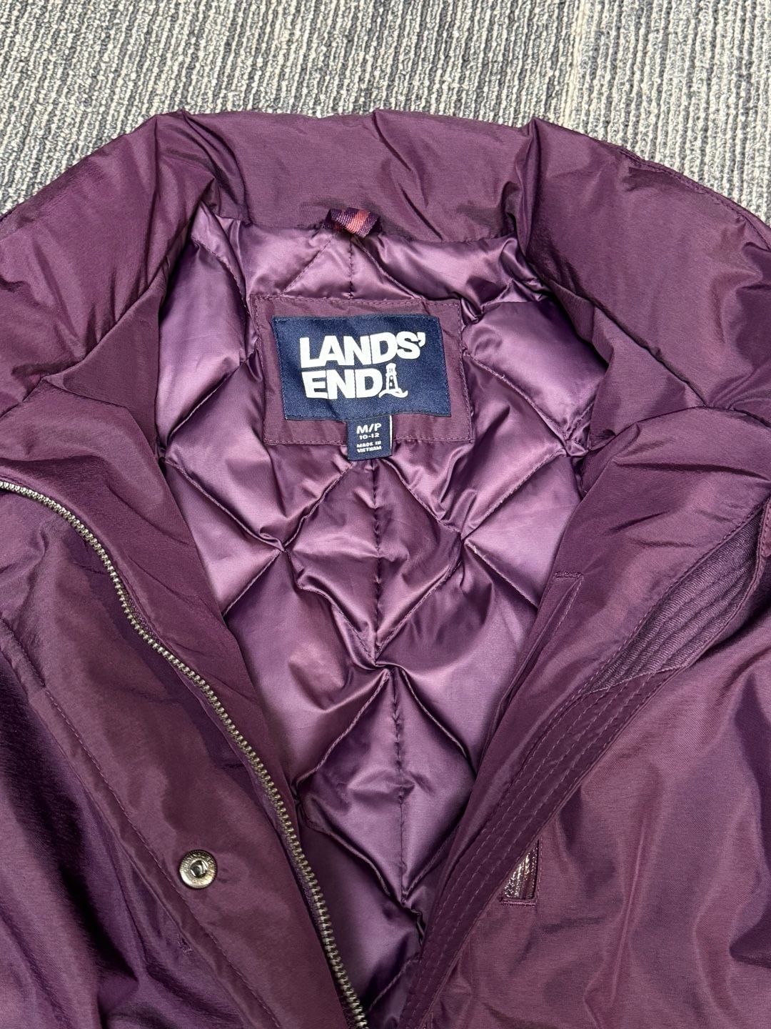 Quilted Jacket Lands End 3