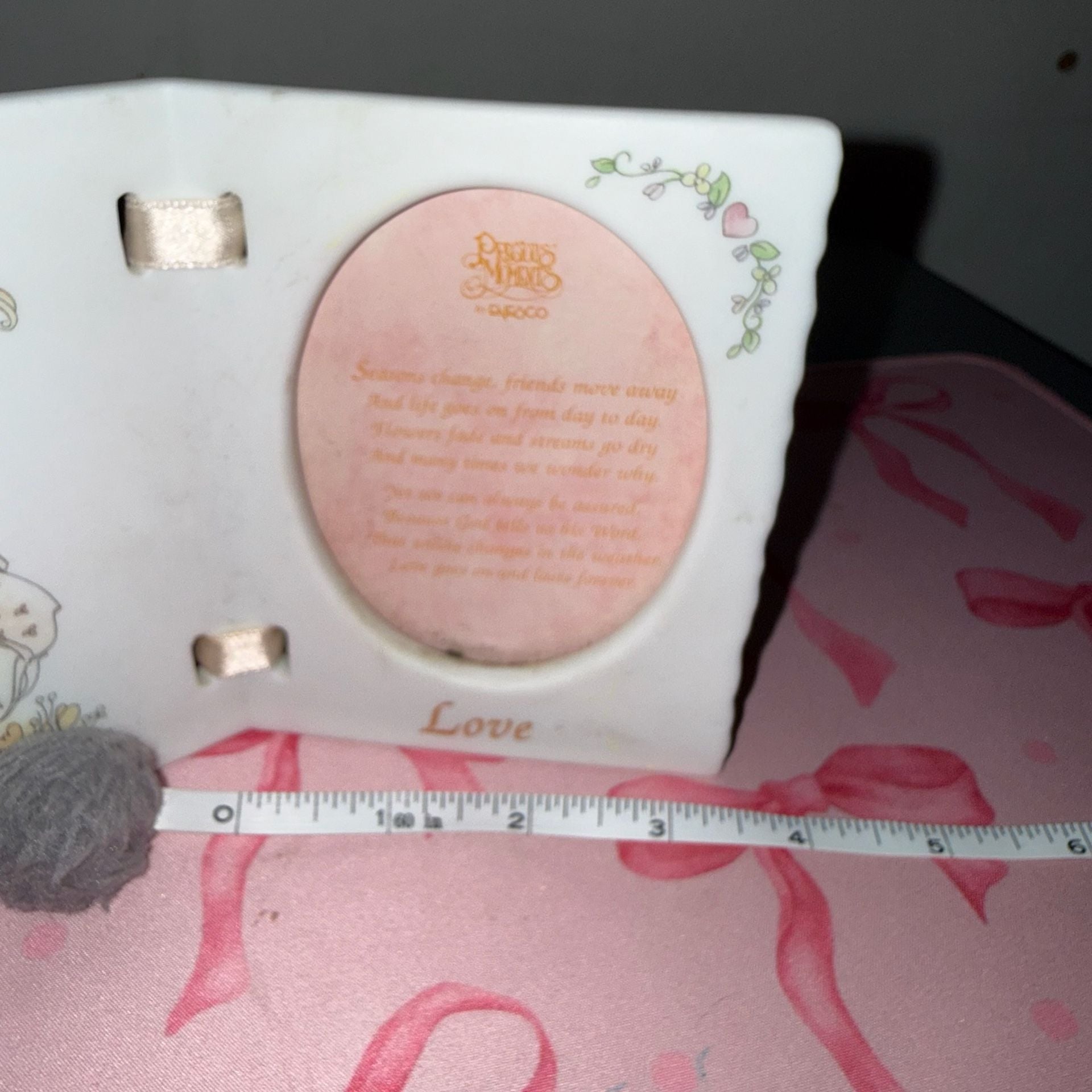 Precious Moments Enesco Ceramic Double Frame Love 547204 4