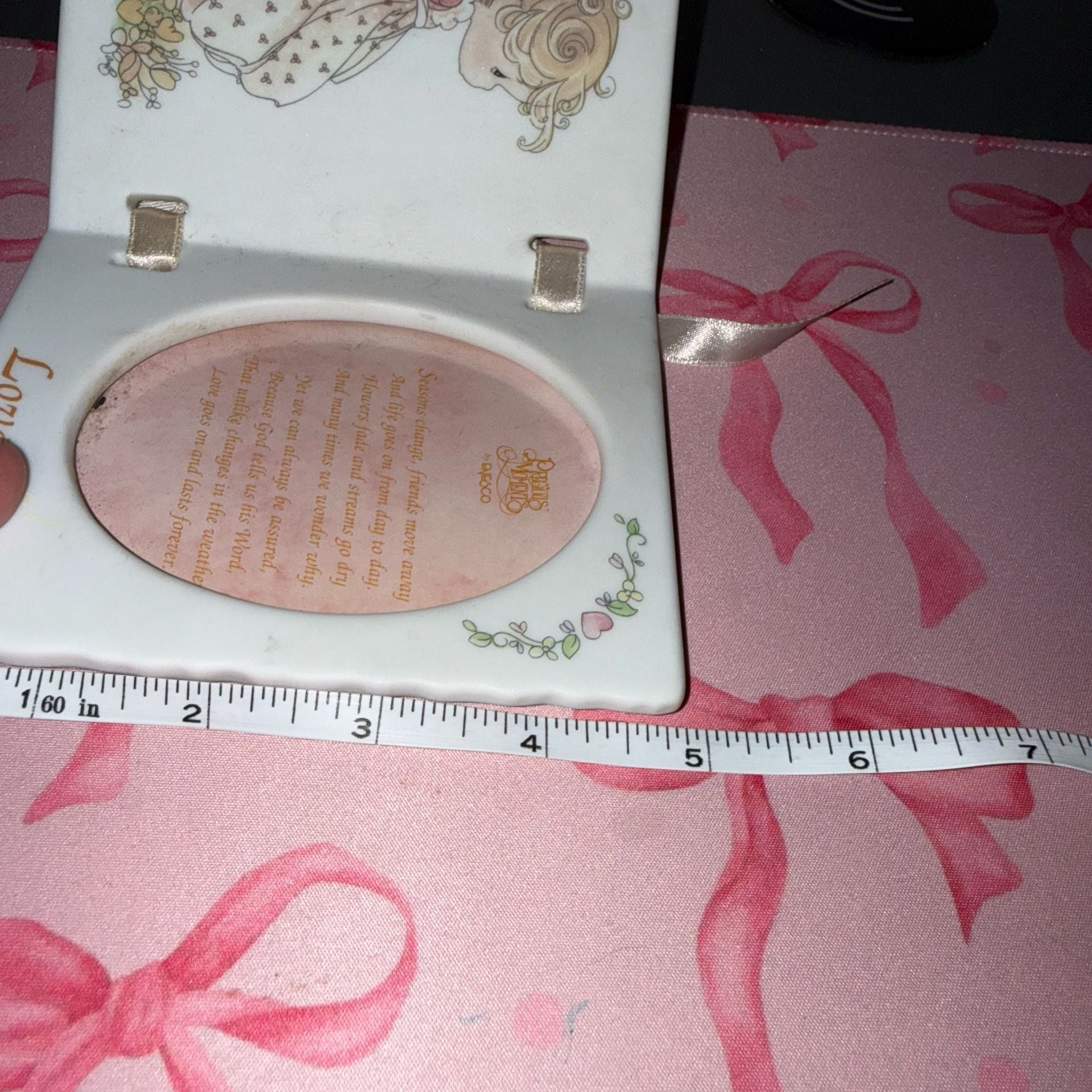 Precious Moments Enesco Ceramic Double Frame Love 547204 5