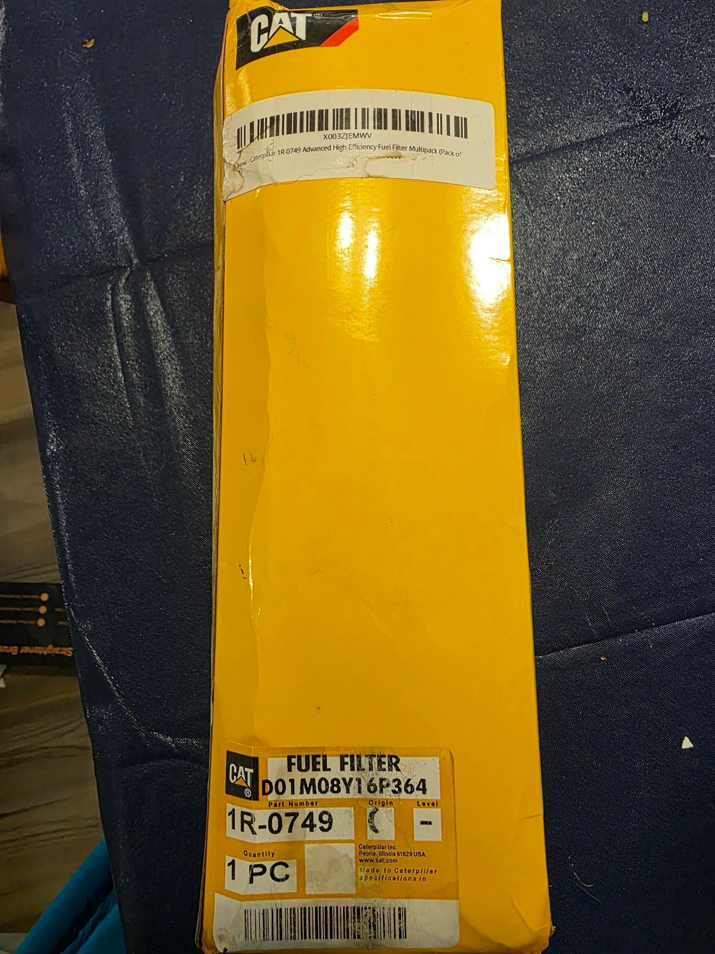 Caterpillar 1R-0749 Advanced High Efficiency Fuel Filter 1