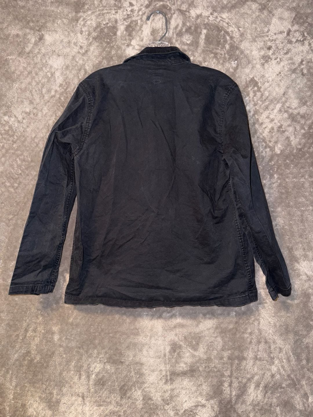 Gap Kids Denim Jacket Size 14-16 Girl’s Black Zip Front Utility 7