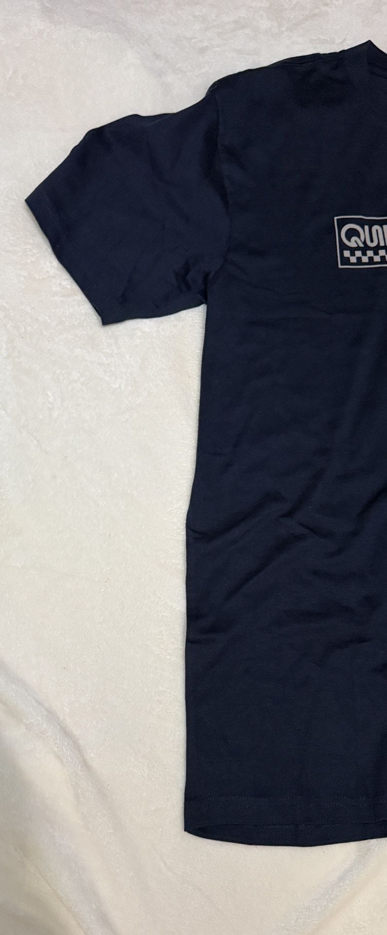 Quiksilver T-Shirt Size M Navy Cotton Graphic Tee New 3