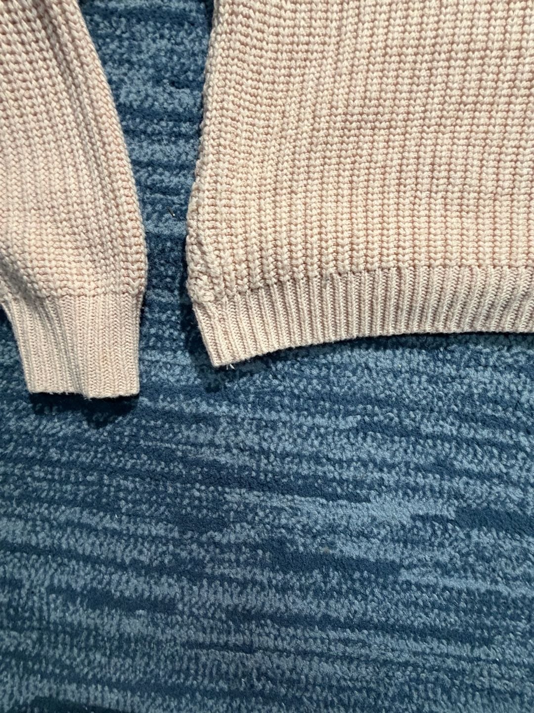 B.P. Lace Trim V-Neck Sweater Size L 7