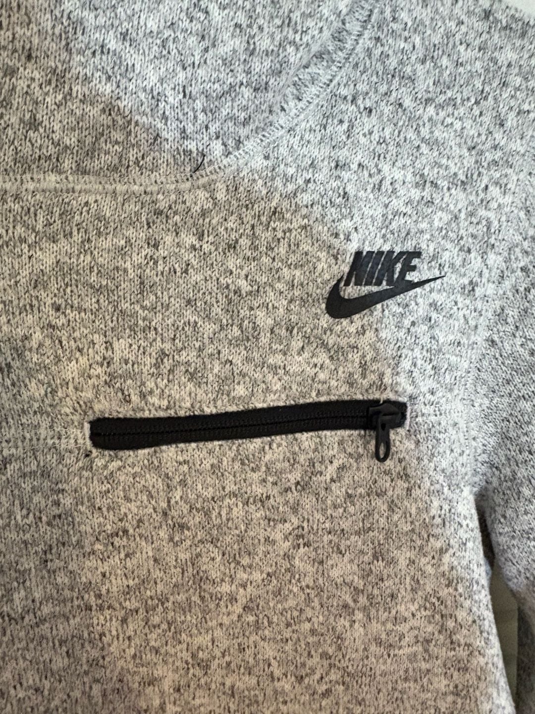 Nike Tech Fleece Hoodie Grey Melange Size S 3