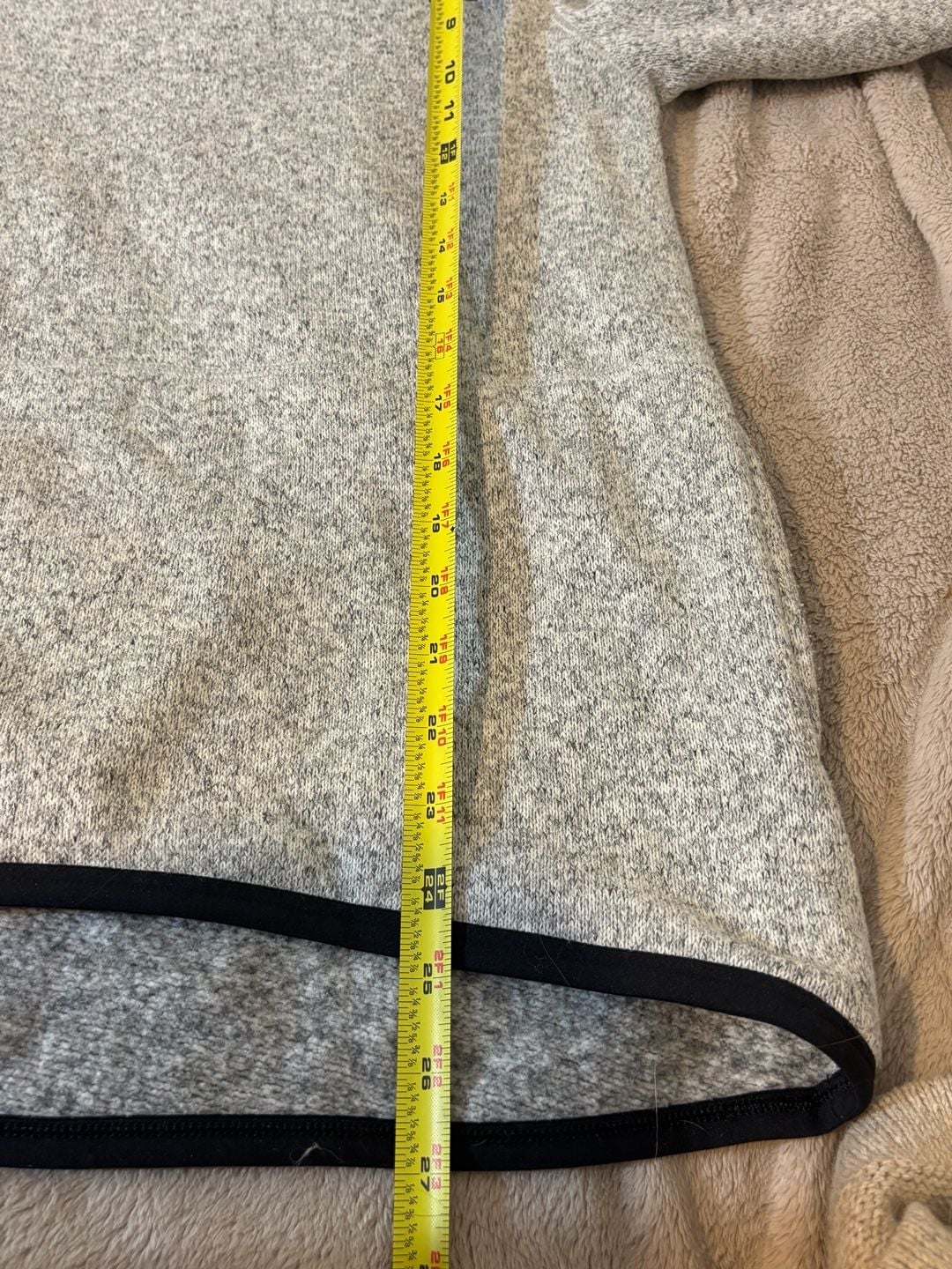 Nike Tech Fleece Hoodie Grey Melange Size S 9