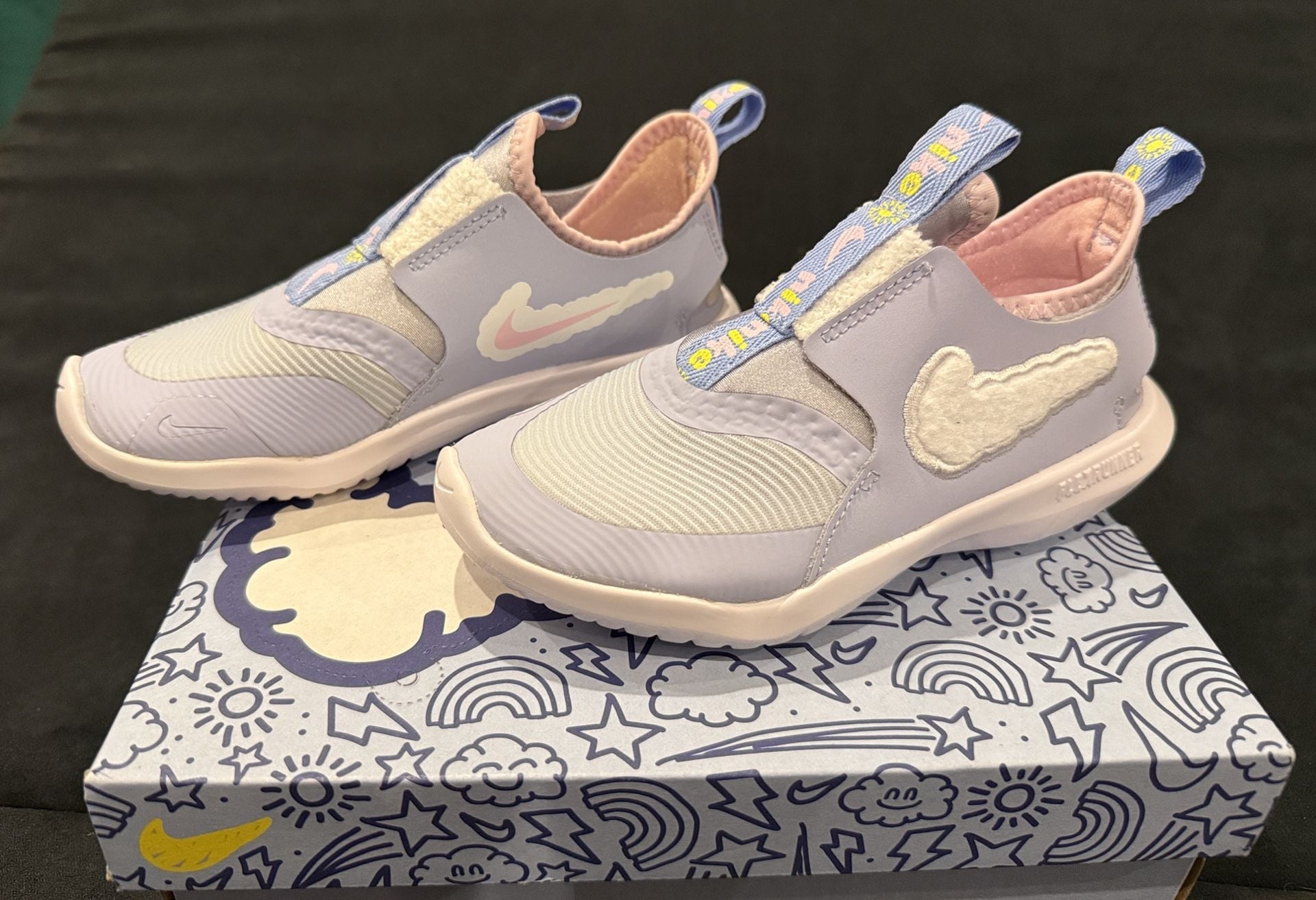 Nike Flex Runner 2 Size 12.5C Purple Pink Cloud Sneakers 2