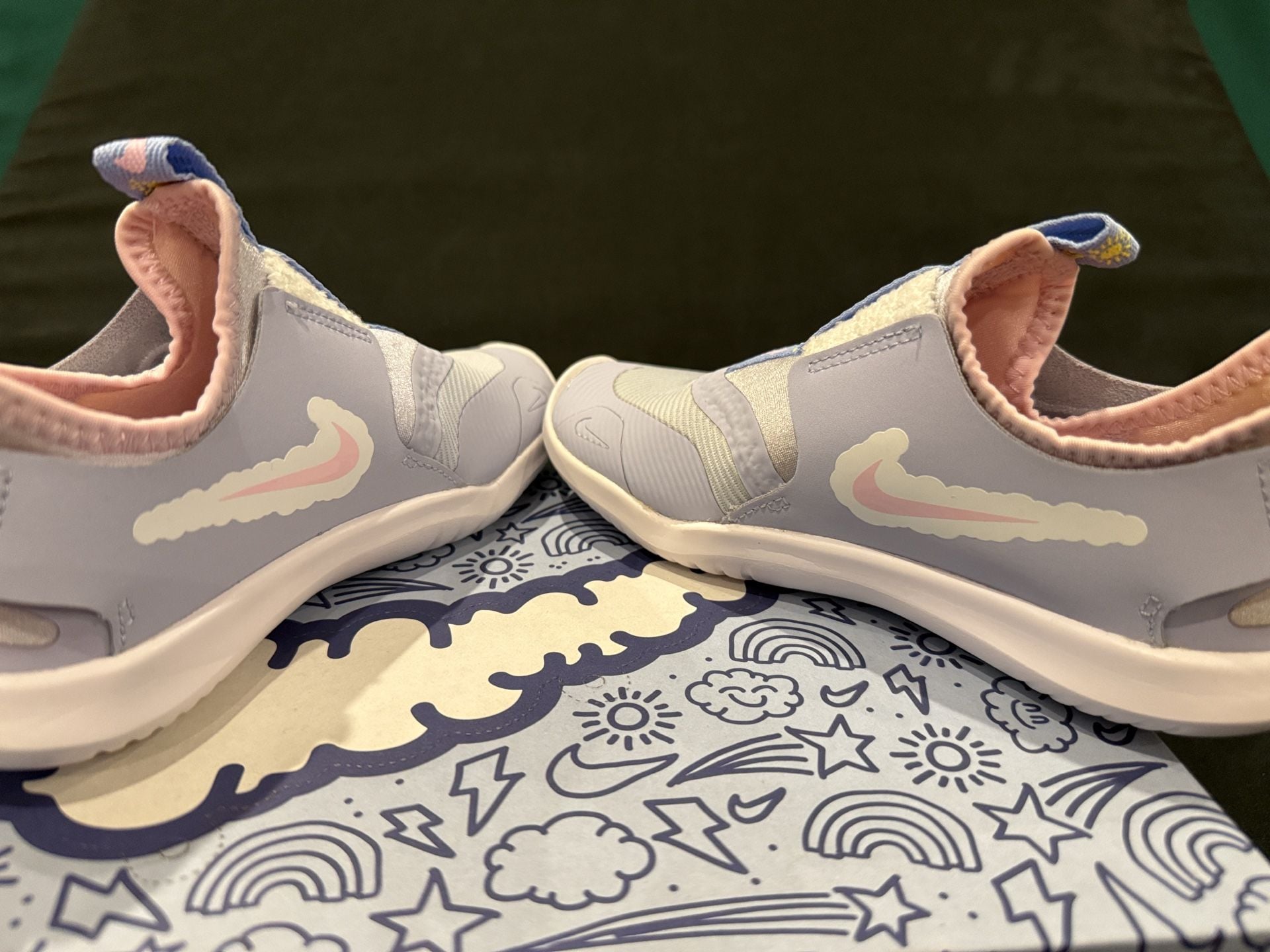 Nike Flex Runner 2 Size 12.5C Purple Pink Cloud Sneakers 5
