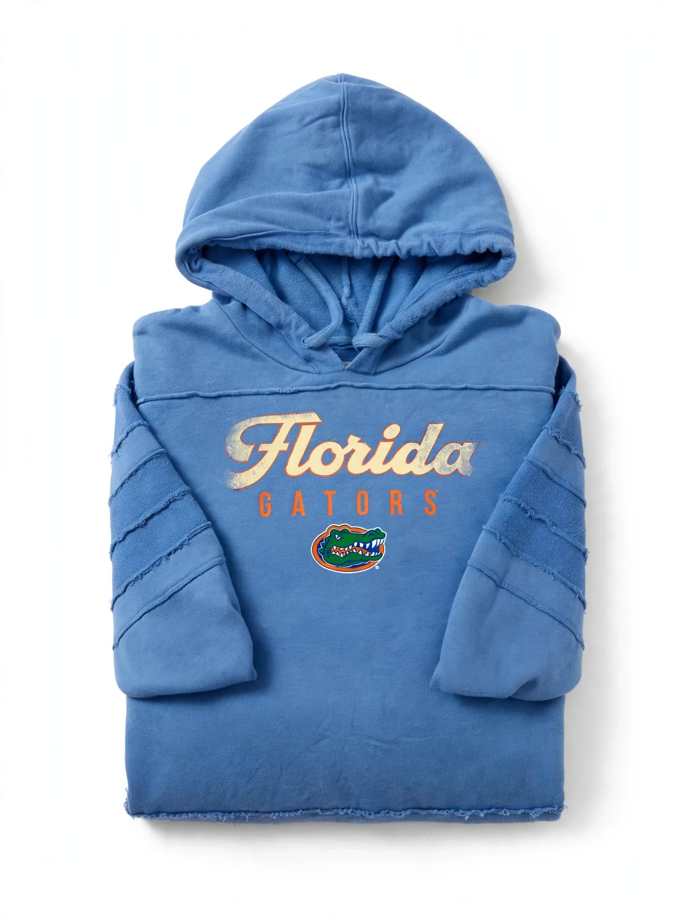 Women’s Florida Gators Box Seat hoodie in vintage wash blue sweatshirt 2XL 2