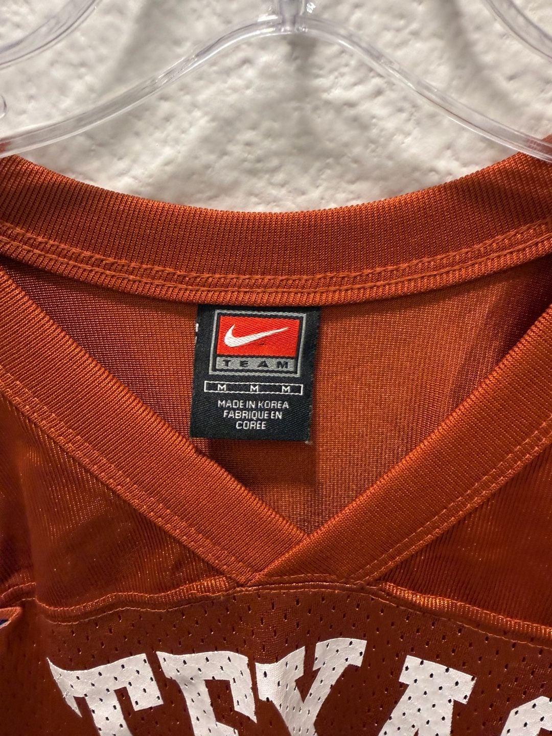Nike Texas Longhorns Rose Bowl Game Jersey Size M 2006 Vince young college UT 9
