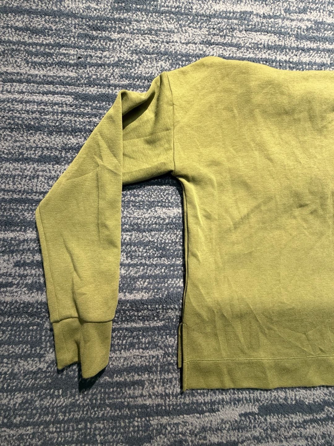 Free Assembly Funnel Neck Pullover Sweatshirt Green 3