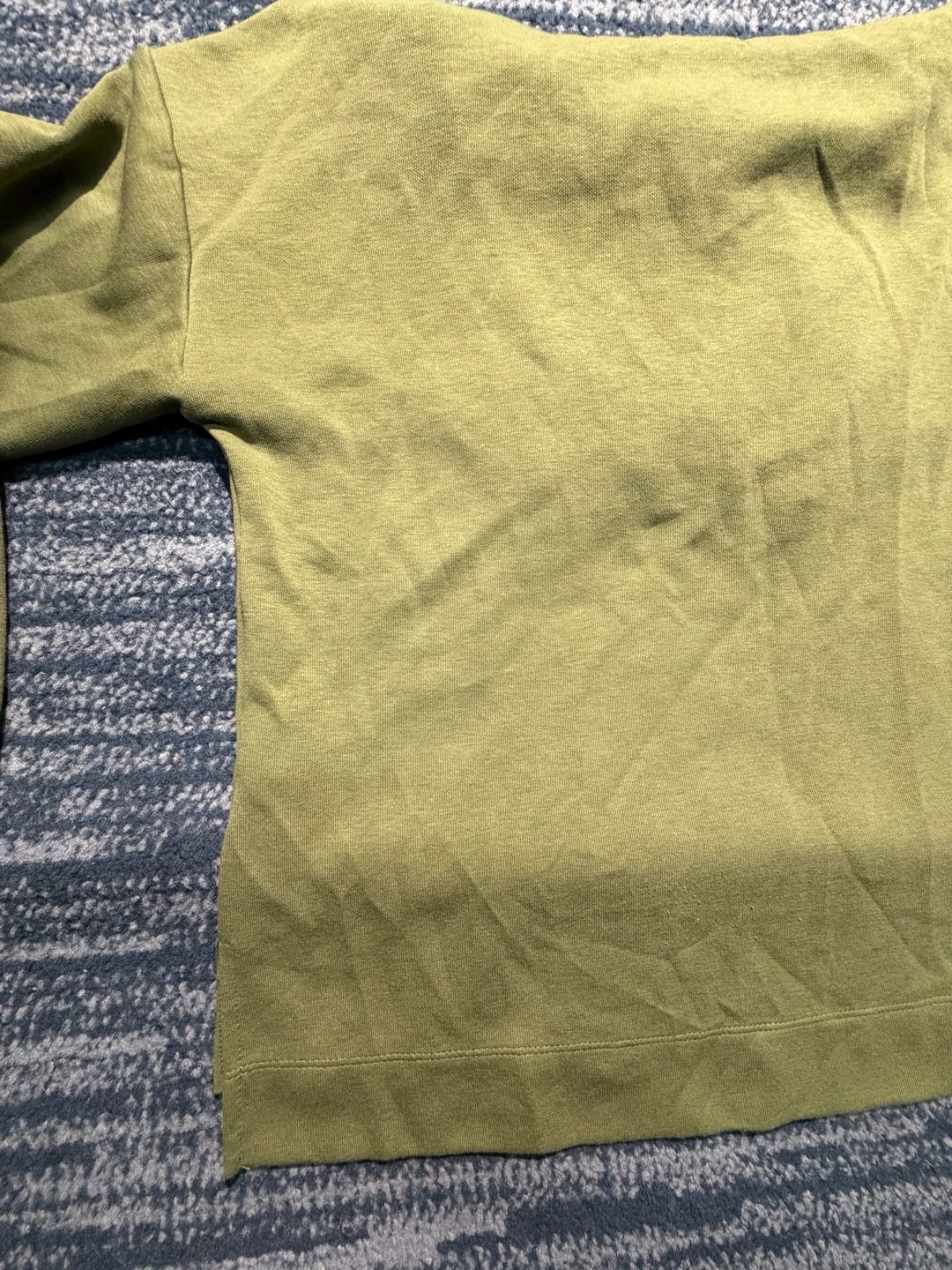 Free Assembly Funnel Neck Pullover Sweatshirt Green 4
