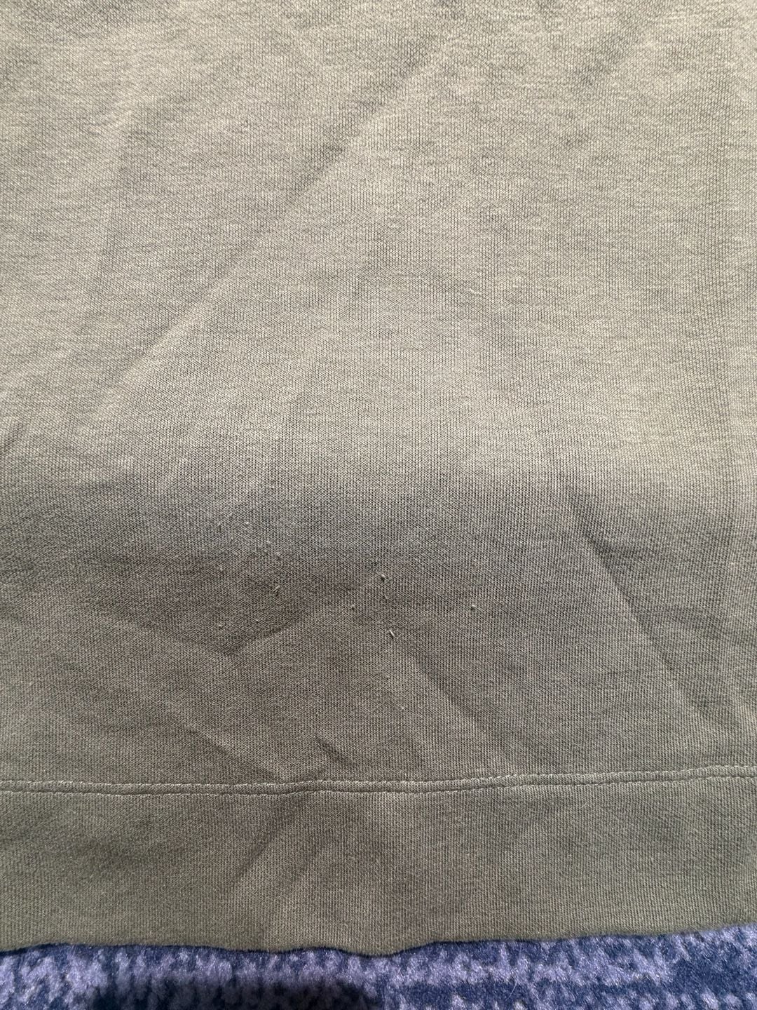 Free Assembly Funnel Neck Pullover Sweatshirt Green 5