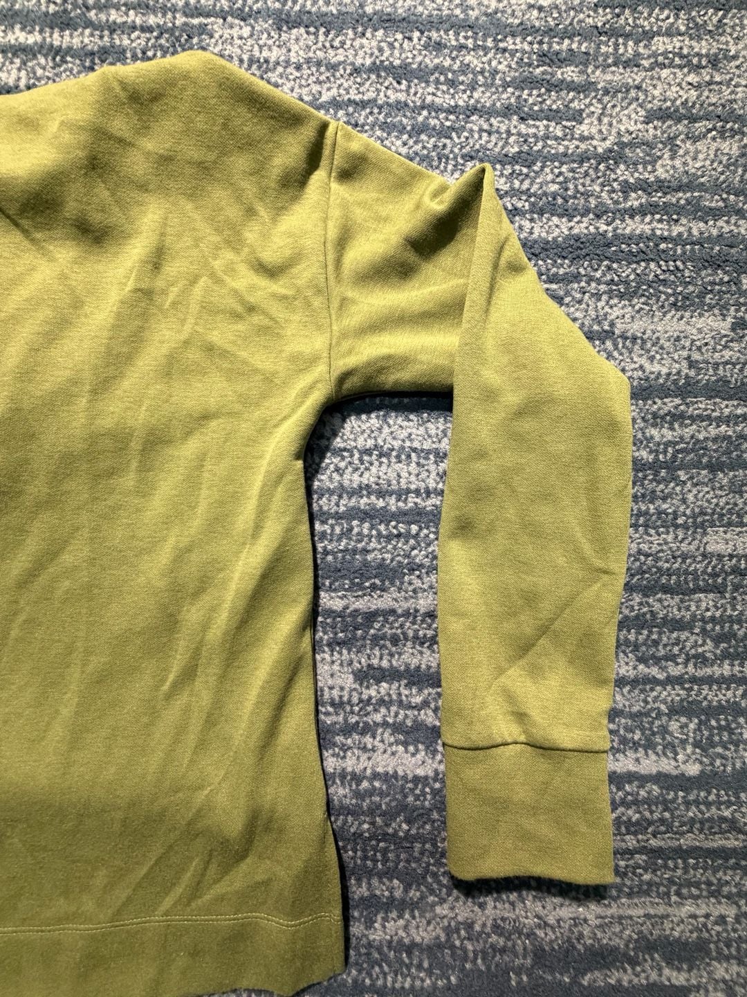 Free Assembly Funnel Neck Pullover Sweatshirt Green 7