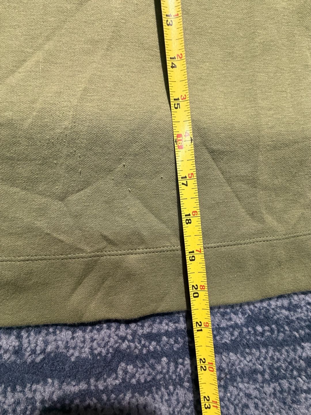 Free Assembly Funnel Neck Pullover Sweatshirt Green 9