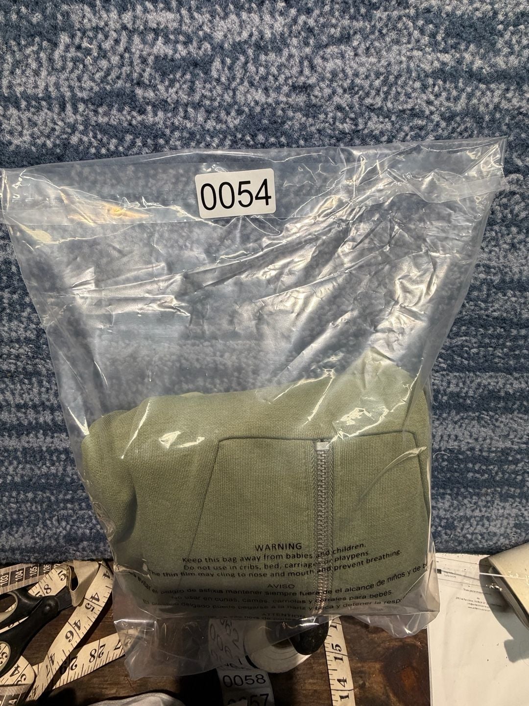 Free Assembly Funnel Neck Pullover Sweatshirt Green 11