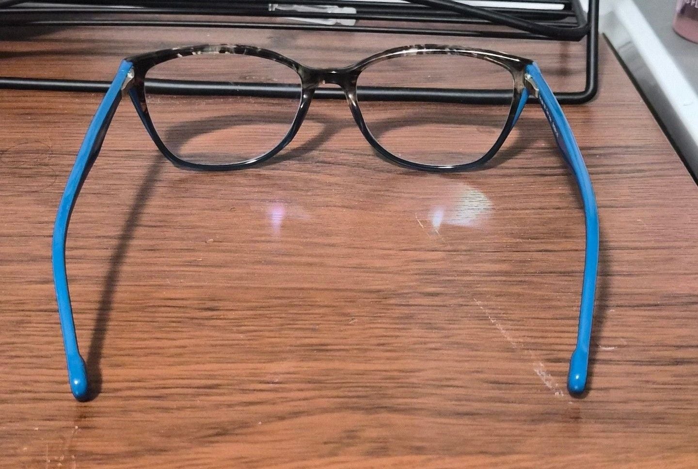 Lisa Loeb Eyewear Delight 231 Size 56-18-145 Tort Aqua Glasses 6