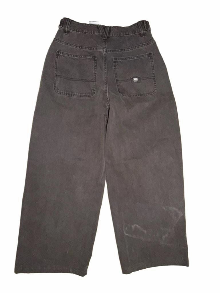 Vans Barrel Jeans Size 27 Black Denim Relaxed Wide Leg Pants Baggy Skater Jeans 9