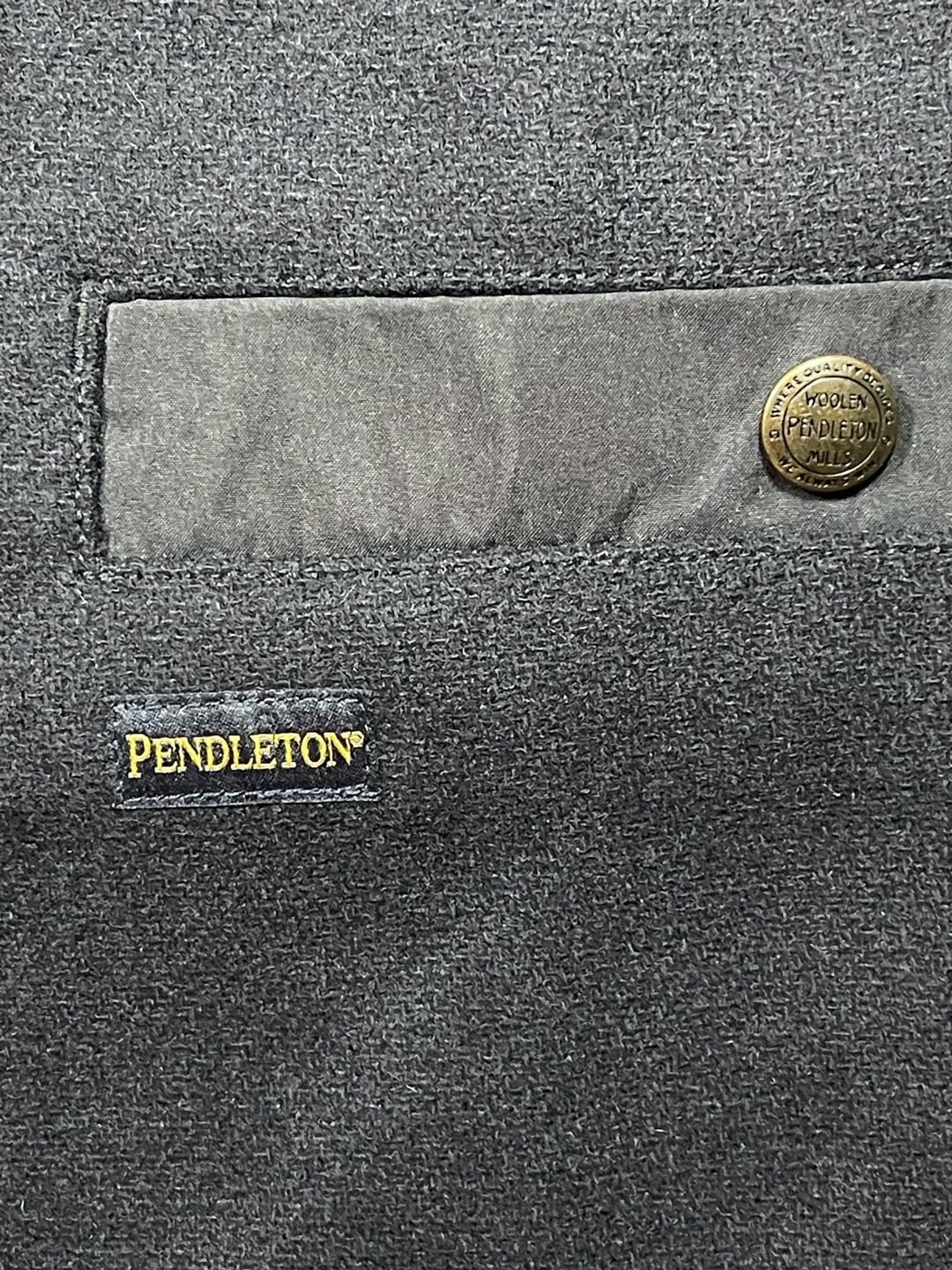 Pendleton The Journey West Collection Vest NWT Size XL Black Full Zip 4
