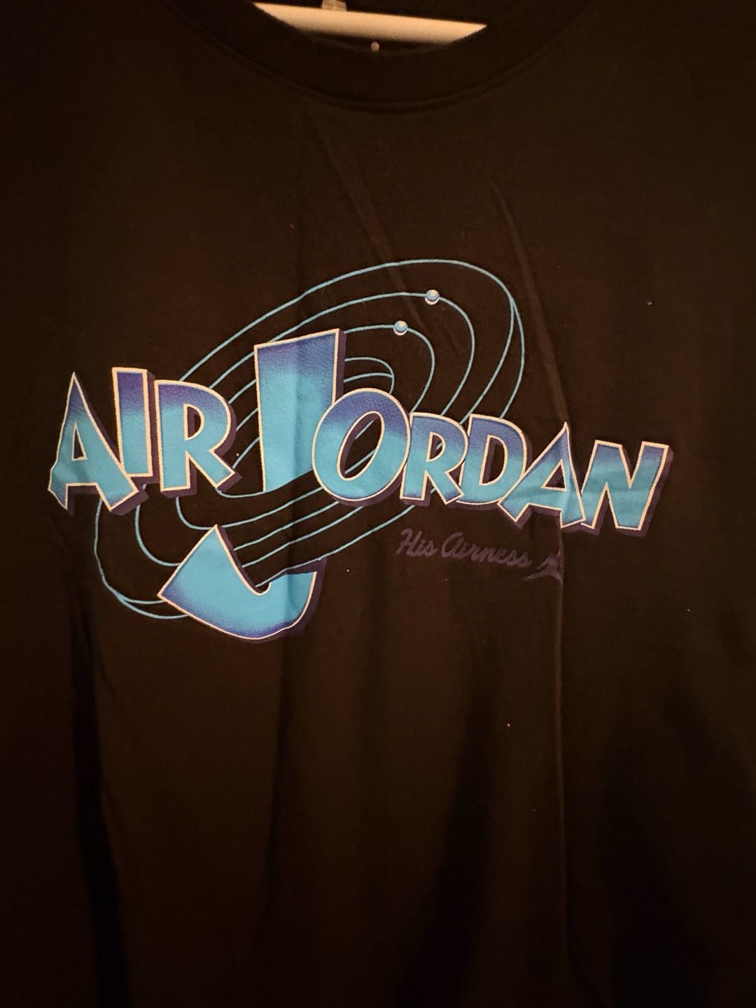 Nike Air Jordan Space Jam T-Shirt Black 3