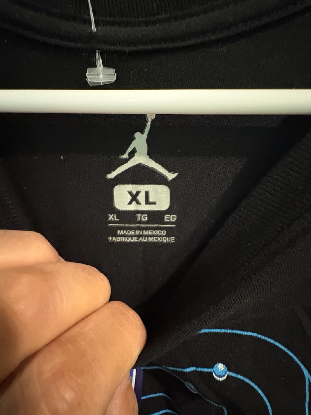 Nike Air Jordan Space Jam T-Shirt Black 6