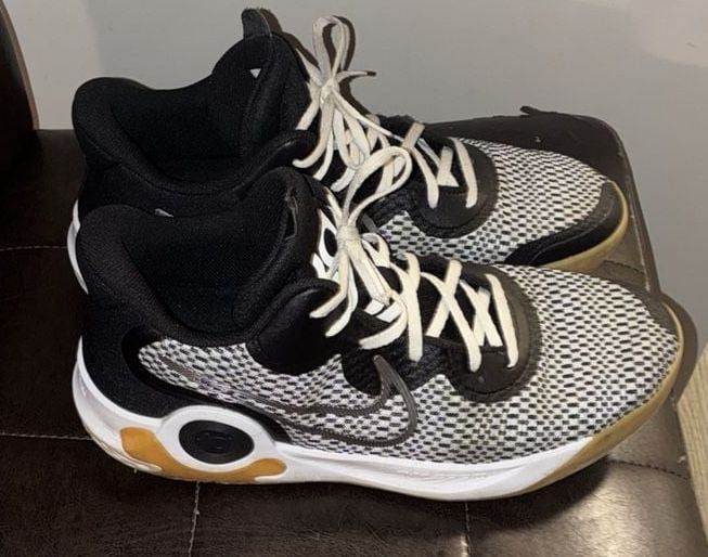 Nike KD Trey 5 IX Size 14 Black White Basketball Shoes 4