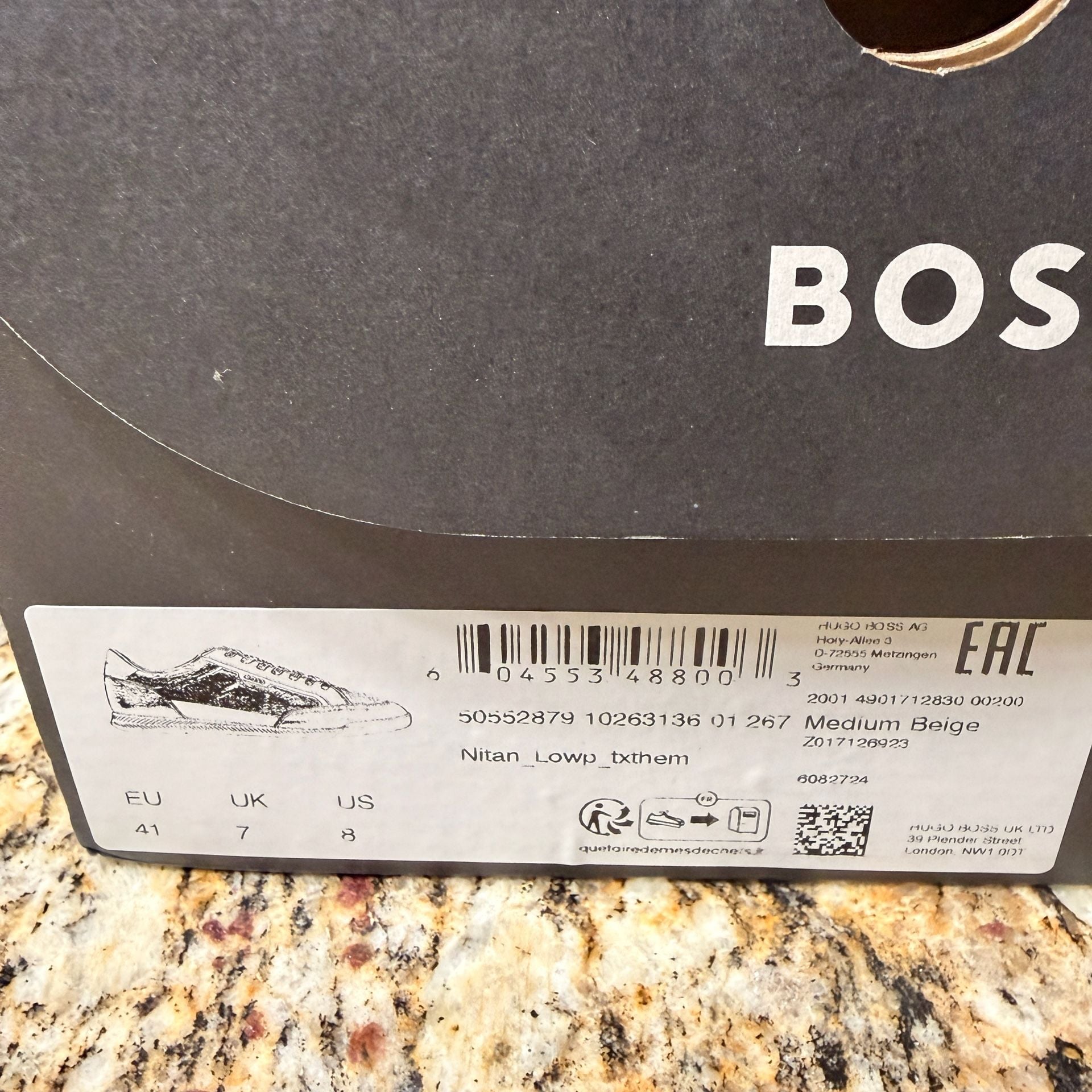 Hugo Boss Parkour Sneakers Beige 5