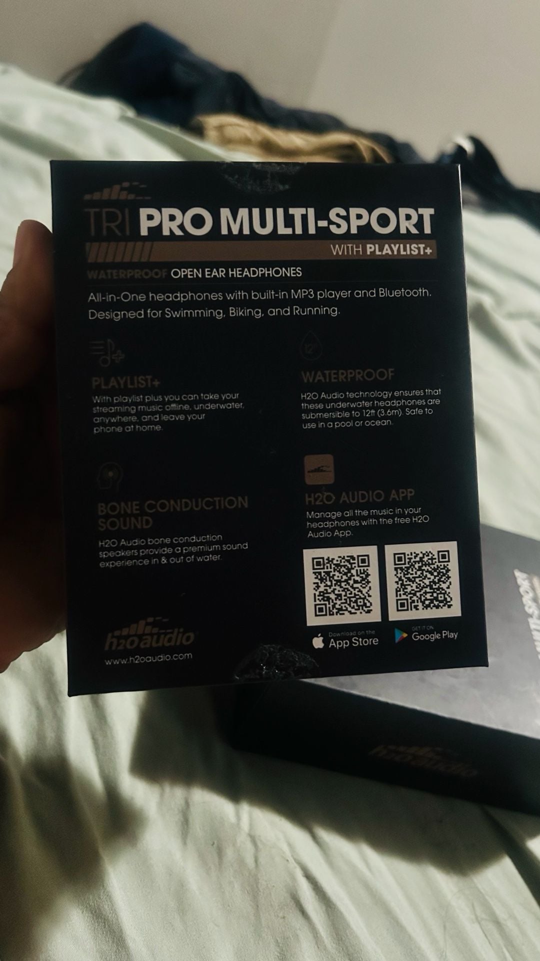 H2O Audio TRI Pro Multi-Sport Waterproof Headphones 6