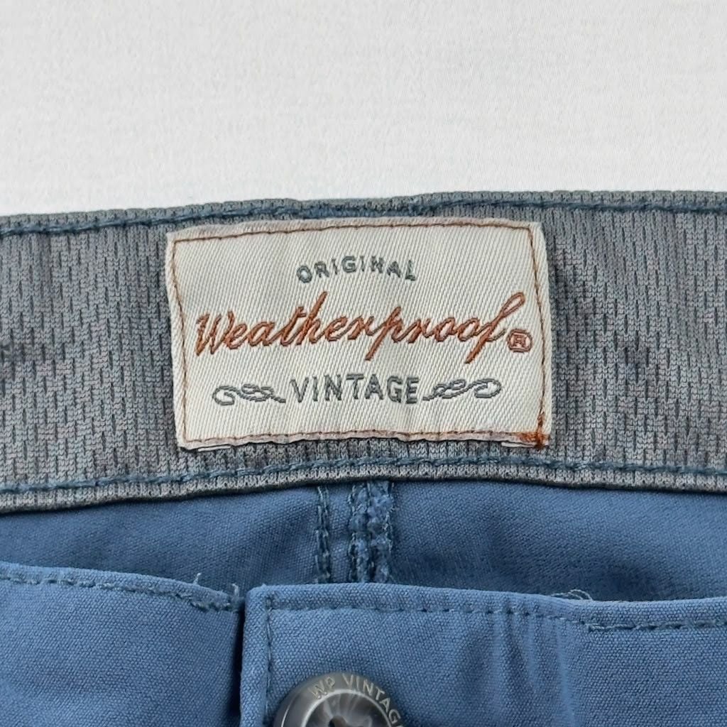 Weatherproof Vintage Regular Fit Shorts Size 36 Blue Nylon 4