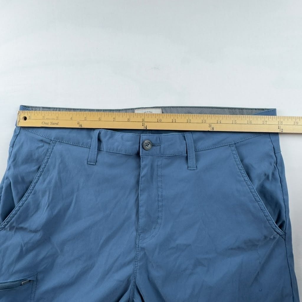 Weatherproof Vintage Regular Fit Shorts Size 36 Blue Nylon 7