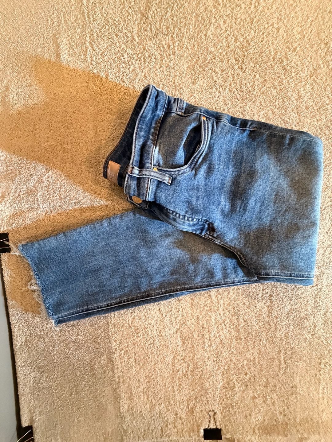 KUT From The Kloth Straight Leg Jeans Size 8 Blue Denim 10